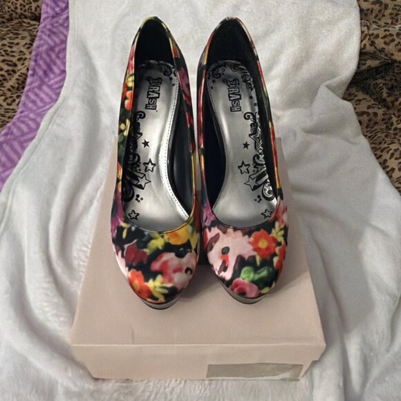 BRASH Platform Pumps High Heel Shoes - Picture 4 of 5